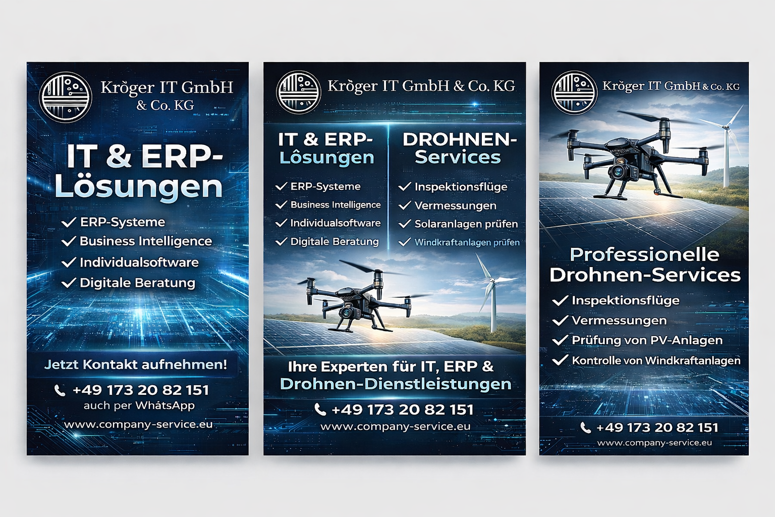 Flyer der Kröger IT